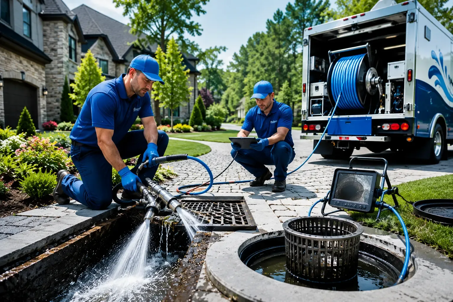 Local outdoor drain cleaning professionals in Electric City, WA